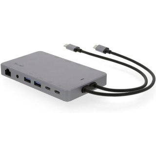 LMP Display Dock 2 Wired USB 3.2 Gen 1 (3.1 Gen 1) Type-C Grey