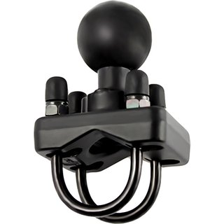 RAM Mounts Double U-Bolt Ball Base for 1" - 1.25" Rails