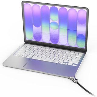 Compulocks Ledge Adapter for MacBook Neo with Keyed Cable Lock (Corner