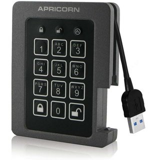 Apricorn Aegis Padlock 120 GB Black. Grey