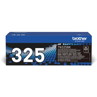 Brother TN-325BK. Black toner page yield: 4000 pages Printing colours: Black Quantity per pack: 1 pc(s)