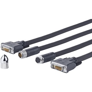 Vivolink PRODVICW7.5 DVI cable 7.5 m DVI-D Black