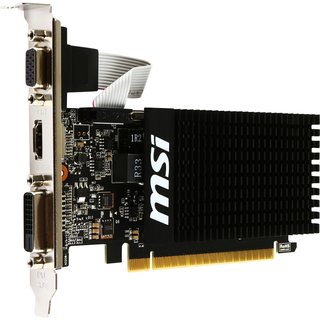 MSI GT 710 2GD3H LP GeForce GT 710 2 GB GDDR3 64 bit 4096 x 2160 pixels PCI Express x16 2.0