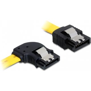 DeLOCK 0.3m SATA M/M SATA cable Yellow