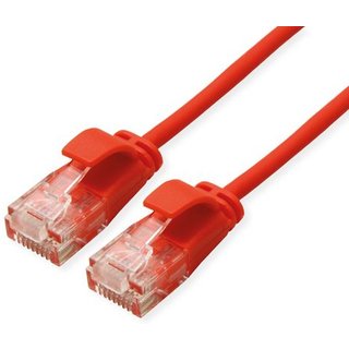 ROLINE GREEN 21.44.3915 networking cable Red 2 m Cat6a U/UTP (UTP)