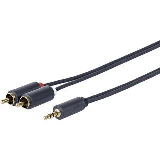 Vivolink PROMJRCA30 audio cable 30 m 3.5mm 2 x RCA Black