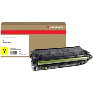 AgfaPhoto Compatible Toner Cartridge. Yellow. Replacement for HP CF362