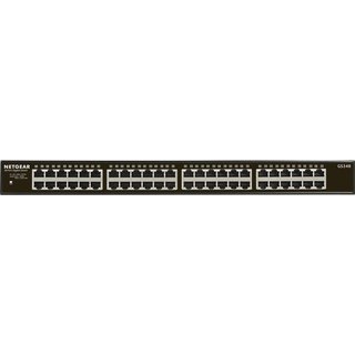 Netgear GS348 Unmanaged Gigabit Ethernet (10/100/1000) Rack mounting 1U
