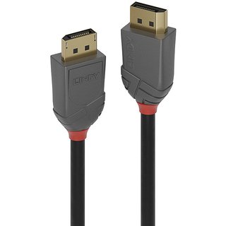 Lindy 3m DisplayPort 1.4 Cable. Anthra Line