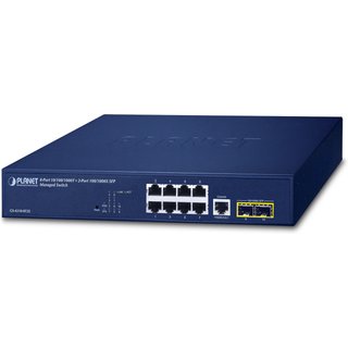 PLANET 10/100/1000T + 2-Port Managed L2/L4 Gigabit Ethernet (10/100/10