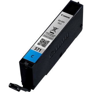 Canon 0386C001/CLI-571C Ink cartridge cyan. 311 pages ISO/IEC 24711 17