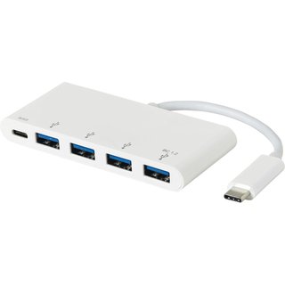eSTUFF ES623007WH interface hub USB 3.2 Gen 1 (3.1 Gen 1) Type-C 5000