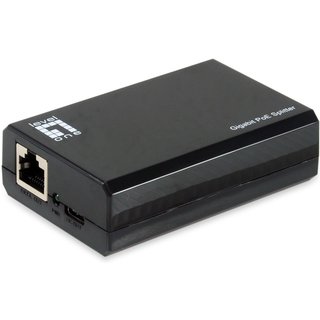 LevelOne Gigabit PoE bt to USB-C PD 3.0 Splitter