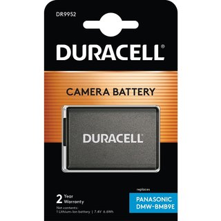 Duracell Camera Battery - replaces Panasonic DMW-BMB9E Battery