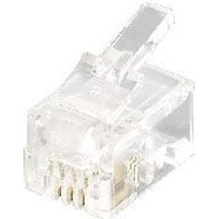 Equip Telephone Plug. RJ11. 4P4C