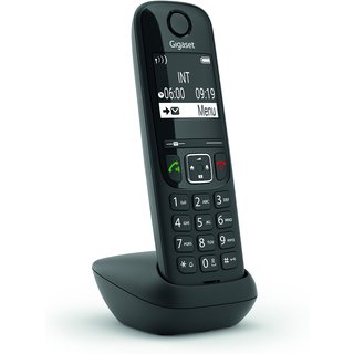 Gigaset AS690HX Analog/DECT telephone Caller ID Black