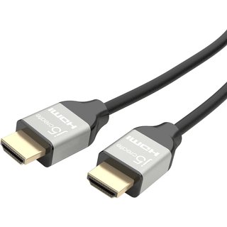 j5create JDC52 Ultra HD 4K HDMIâ„¢ Cable, Black and Grey, 2 m