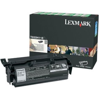 Lexmark T650H11E Toner cartridge black return program. 25K pages ISO/I
