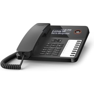 Gigaset DESK 600 Analog telephone Caller ID Black