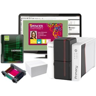 Evolis Primacy 2 GO Pack Simplex Bundle (Single-Sided)