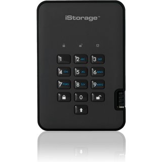 iStorage diskAshur SSD 4TB Black | Secure Portable Solid State Drive |AES-XTS 256-bit Hardware Encryption | PIN protected | OS & Platform Independent | TAA Compliant |Brute force hack defence | Dust/Water Resistant 4 TB USB Type-A 3.2 Gen 1 (3.1