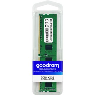 Goodram GR3200D464L22S/8G memory module 8 GB 1 x 8 GB DDR4 288-pin DIM