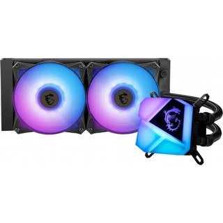 MSI MAG CORELIQUID C280 Liquid CPU Cooler '280mm Radiator. 2x 140