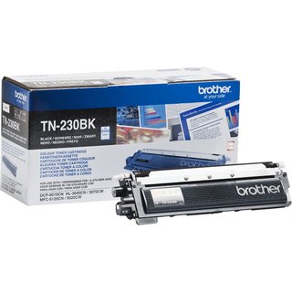 Brother TN-230BK Toner-kit black. 2.2K pages ISO/IEC 19798 for Brother