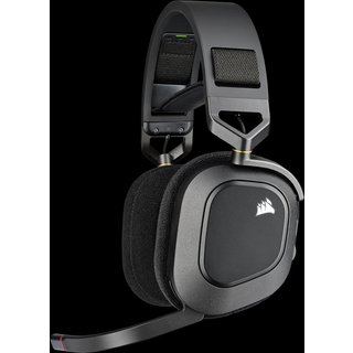 Corsair HS80 RGB USB Headset Wired Handheld Gaming Carbon