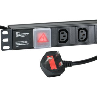 Cablenet 3m UK (5 Amp) - IEC C13 Black PVC 1.0mm Power Leads. Cable length: 3 m Connector 1: Power plug type G Connector 2: C13 coupler. Input voltage: 250 V Input current: 5 A