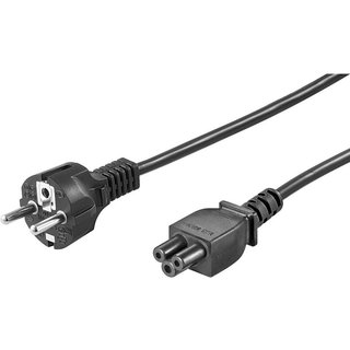 Microconnect PE010818S power cable Black 1.8 m Power plug type E+F C5