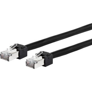 METZ CONNECT 13084FA000-E networking cable Black 10 m Cat5e S/UTP (STP