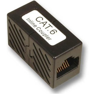 Microconnect MPK101 cable gender changer RJ45 Black