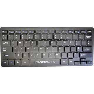 STANDIVARIUS Piano II BT keyboard Bluetooth QWERTY English Black