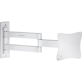 ProperAV Heavy Duty Swing Arm Tilt & Swivel 13 - 28" TV Brack