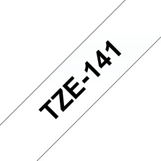 Brother TZE-141 Black on transparent TZe Direct thermal Philippines 5 year(s) Brother