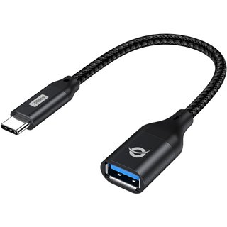 Conceptronic ABBY18B USB 3.2 Gen 2 to USB-A OTG Adapter