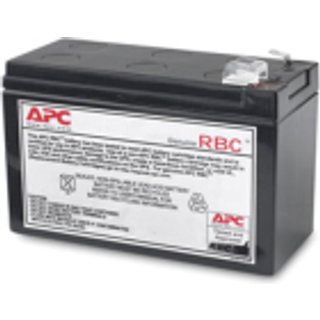APC Battery Replacement Cartridge APCRBC110 (OEM) 1 pc(s) 84 VAh Black RoHS Sealed Lead Acid (VRLA) 2.5 kg