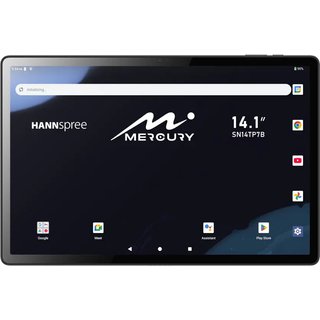 Hannspree Mercury Mediatek LTE 128 GB 35.8 cm (14.1") 6 GB Wi-Fi 5 (802.11ac) Android 15 Black
