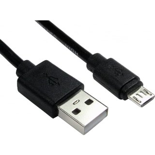 Cables Direct 99CDL2-1602 USB cable USB 2.0 2 m USB A Micro-USB B Black