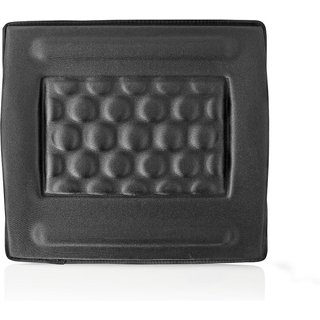 Nedis ERGOGBS100BK backrest Black Fabric. Foam Padded backrest