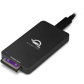 OWC Atlas FXR card reader Thunderbolt 3/USB 3.2 Gen 2 (3.1 Gen 2) Blac