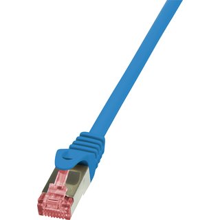LogiLink 5m Cat.6 S/FTP networking cable Blue Cat6 S/FTP (S-STP)