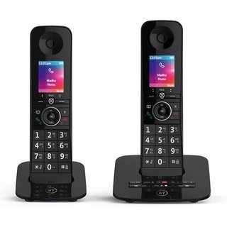 British Telecom D93TWS00 DECT telephone Caller ID Black