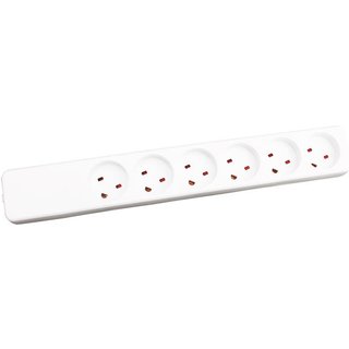 Garbot Z66000108-PA01 power extension 6 AC outlet(s) Indoor White