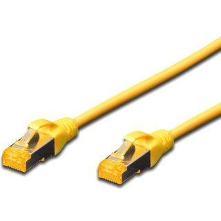 FDL 0.5M CAT.6a 10Gb S-FTP LSZH PATCH CABLE - YELLOW