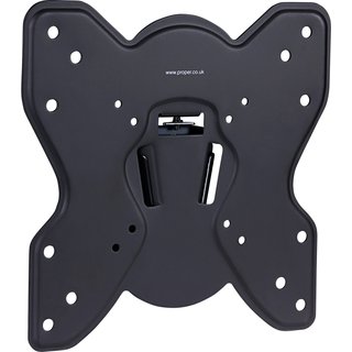 ProperAV Ultra Slim Fixed 23 - 43" TV Bracket - Black