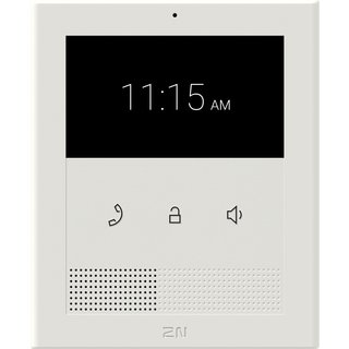 2N Clip video intercom system 10.9 cm (4.3") White