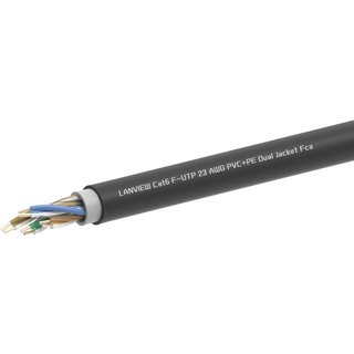 Lanview LVN-CAT6PE-2FUTP-305M networking cable Cat6 F/UTP (FTP) Round