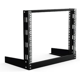 Lanview LVR04U63BL rack cabinet 4U Wall mounted rack Black